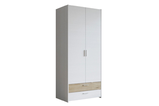 Шкаф комбинированный «Венеция», ВН-2D2S, Бодега белый/Гикори Кингстон