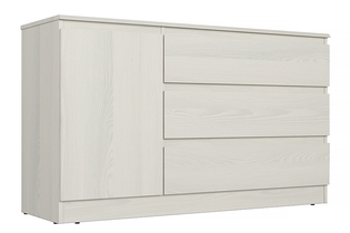 Тумба «Турин», ТР-1D3S, Ясень Снежный