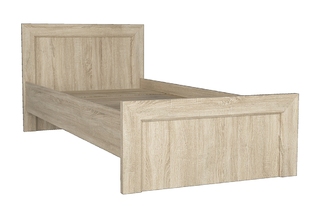 Кровать «Турин», ТР-900, Дуб Сонома, без ящиков