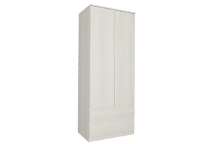 Шкаф «Турин», ТР-2D2S, Ясень Снежный