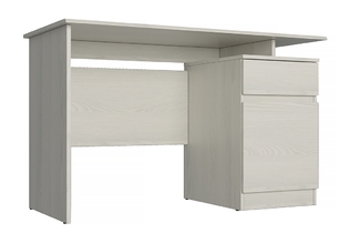 Стол письменный «Турин», ТР-1D1S, Ясень снежный