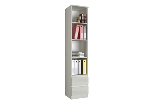 Стеллаж «Турин», ТР-4T2S-01, Ясень Снежный