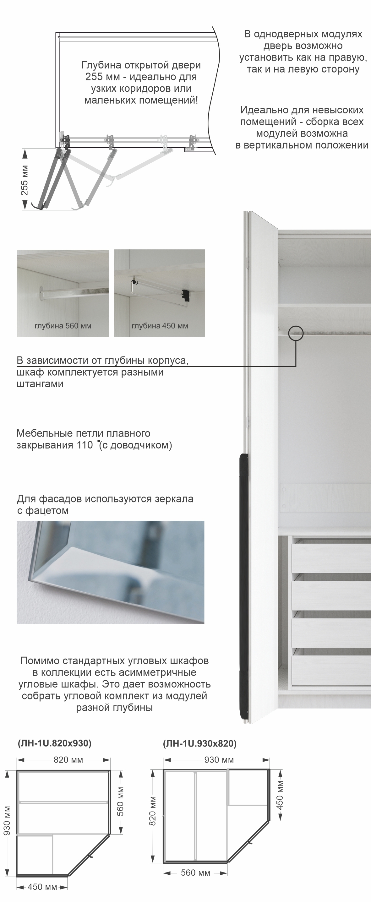 Особенности серии Лайн